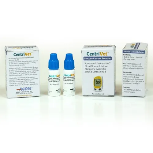 CentriVet Glucose Control Solution, 2ml Vial